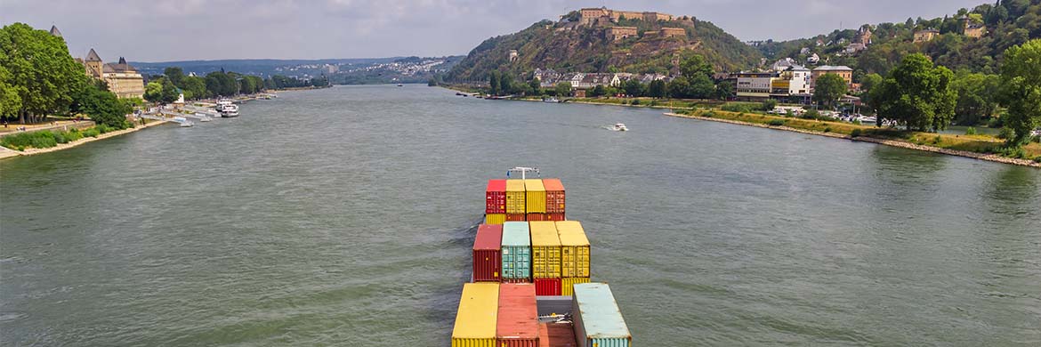 business-articlesDrought disrupts shipping on the Rhine river